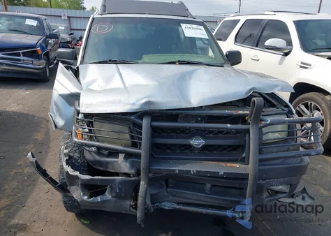 2000 Nissan Xterra Se/Xe из США, поврежденный, VIN 5N1ED28T0YC571840